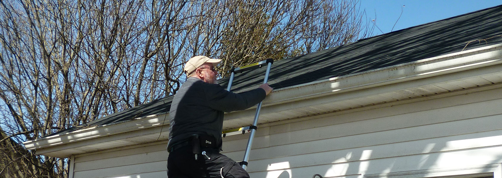 Checking the quality of the roof